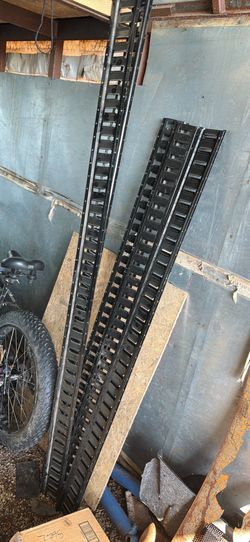 Tie down rails from sprinter van