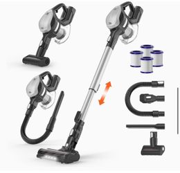 TMA T280 Cordless Stick Vacuum Cleaner 25KPA Suction 10-in-1 Handheld