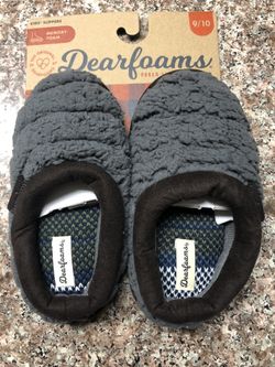 Dearfoam slippers size 9/10