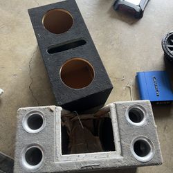 Speaker Boxes Different Sizes 