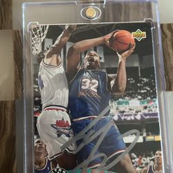 Autograph Shaquille O’neal