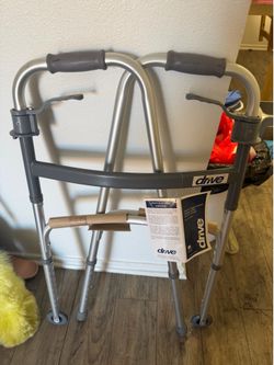 drive medical folding walker