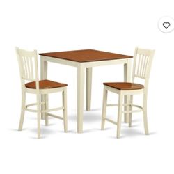 Pub Table and 2 Counter Height Chairs