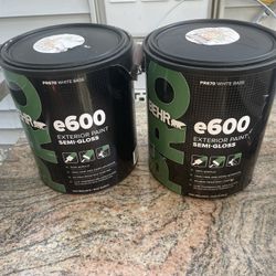 2 Gallons Paint BeHR e600 Exterior Pain Semi-gloss