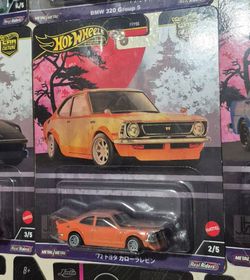 Hot Wheels Premium Car Culture Japan Historics 4 Toyota Corolla Levin