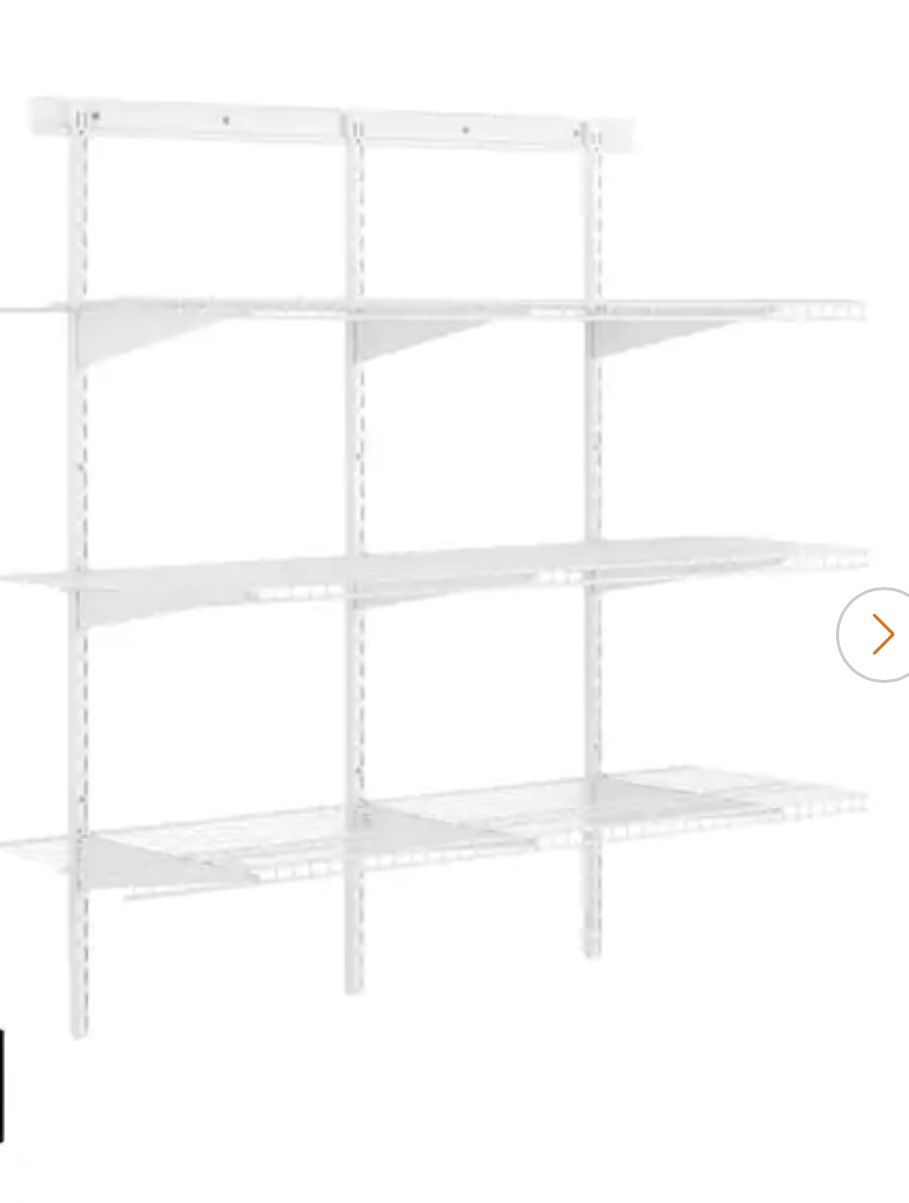 ClosetMaid Shelftrack Everbilt Wire Closet Storage