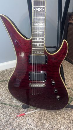 Schecter Avenger Hellraiser Special! With Case