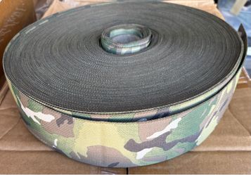 Multicam roll of webbing