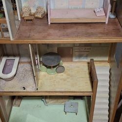 Large Wooden Dollhouse