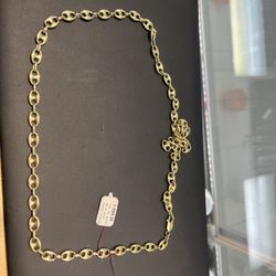 14k 45 Grams Gucci Necklace 
