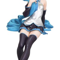 FuRyu - Hatsune Miku - Kuroboshi Kouhaku Noodle Stopper Statue