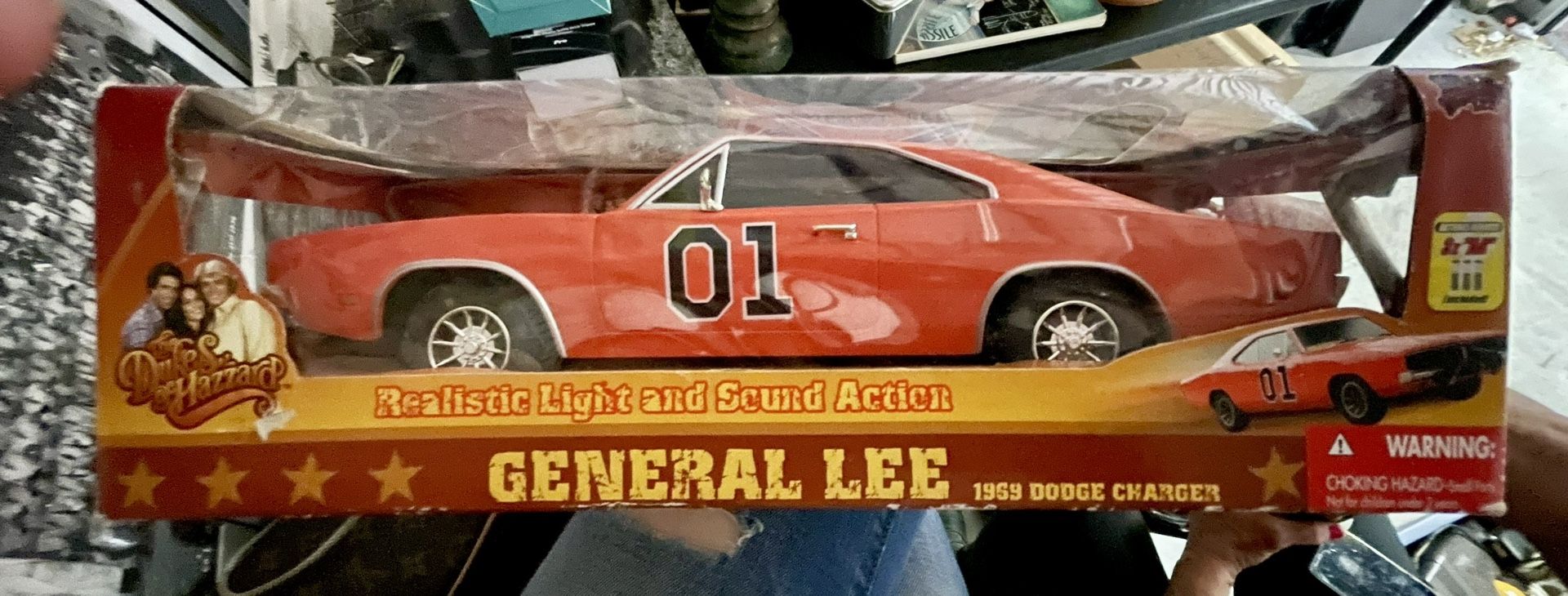 Diecast 1:18 scale General Lee from "Dukes of Hazzard” tv Show