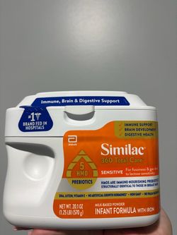 Similac 360 Total Care Sensitive Infant Formula 20.1oz
