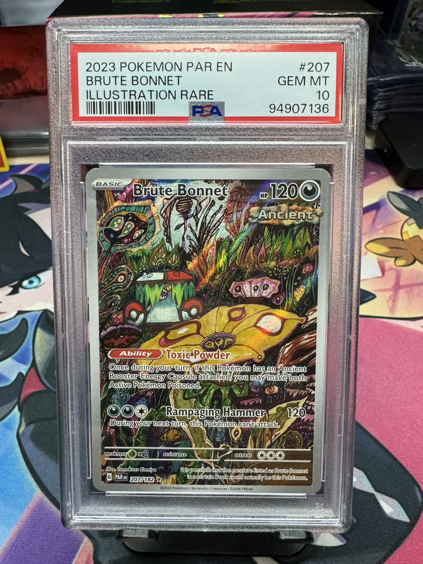 PSA 10 Brute Bonnet #207