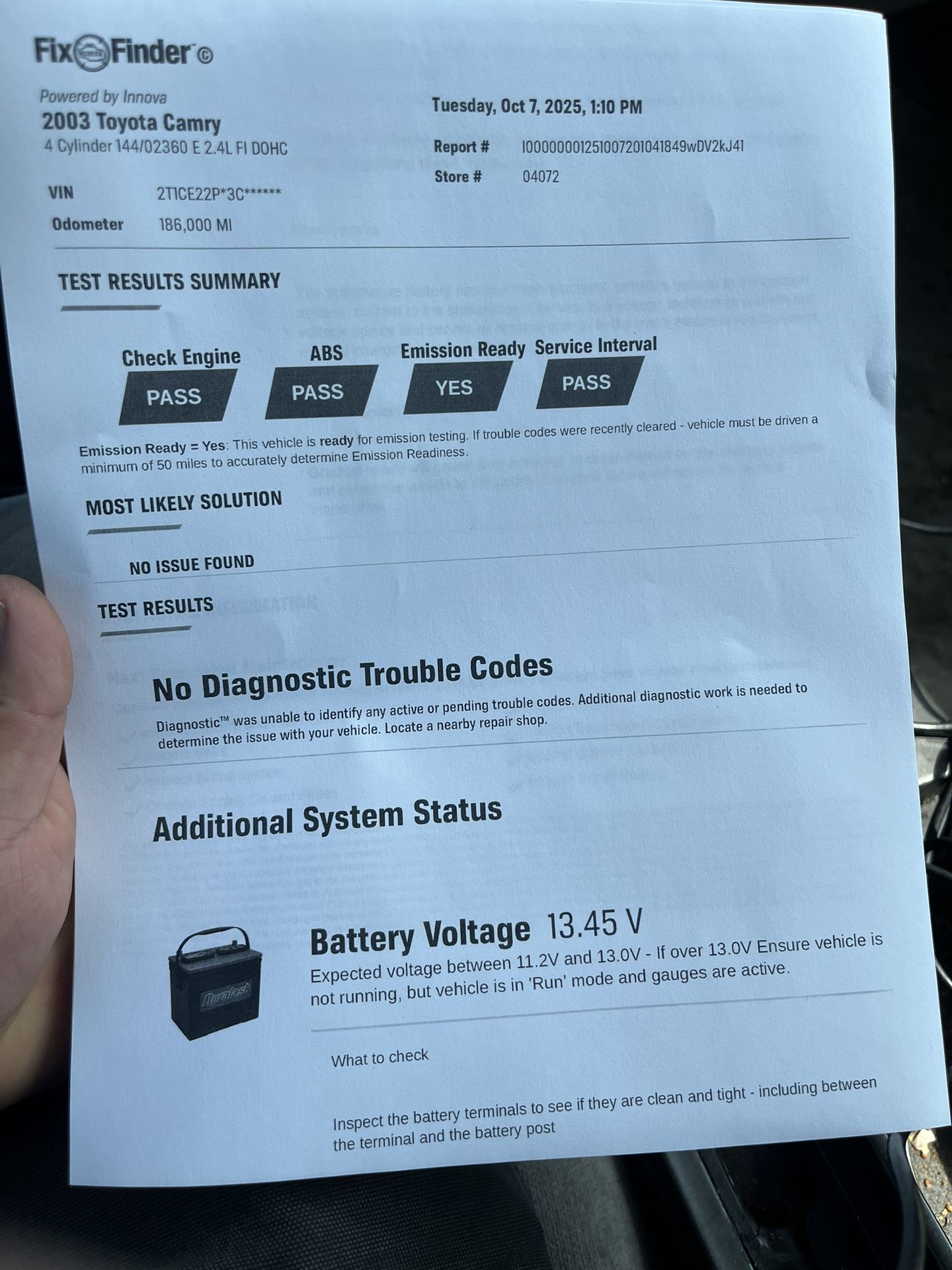 2003 Toyota Camry
