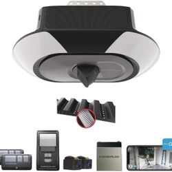 Chamberlain B6753T Smart Garage Door Opener, Video Streaming & Advanced Corner LED Lighting-myQ Smartphone Controlled-Ultra Quiet, Strong Belt Drive 