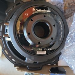 10" Inch Rockford Fosgate shallow mount subwoofer