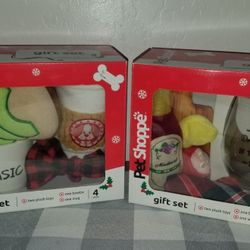 New Set of 2 Dog Toy Gift Sets