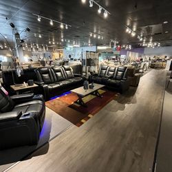 Power Reclining Sofa  And Loveseat Black