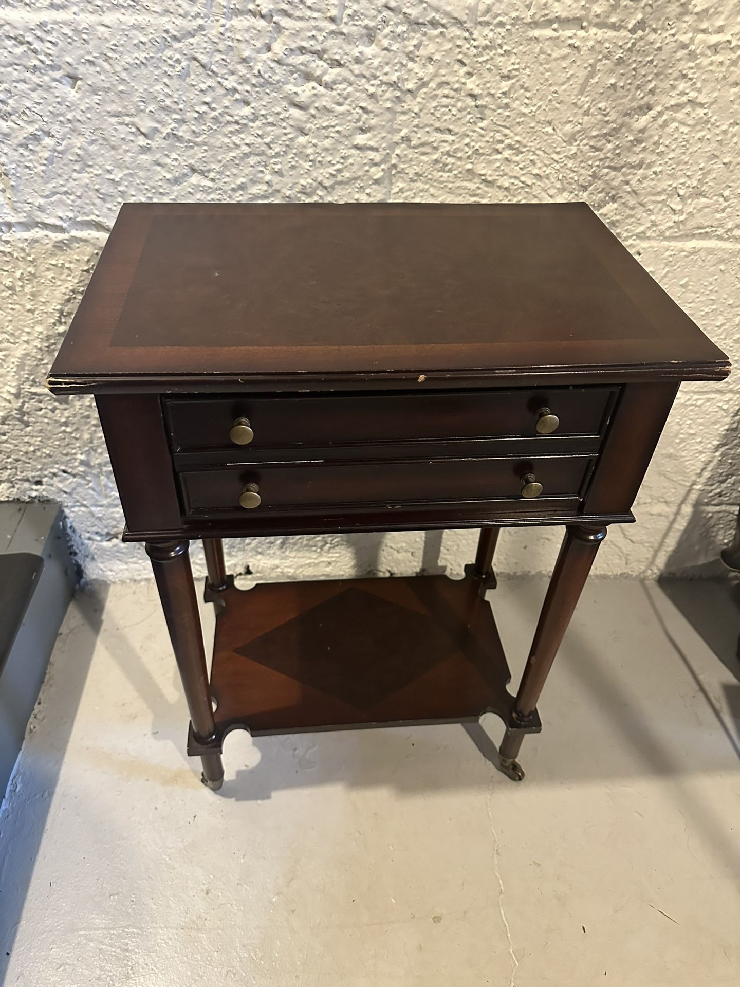 The Bombay Co. One Drawer Cherry Side Table