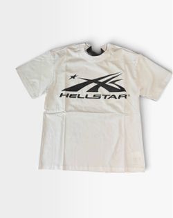 Hellstar Logo Graphic T-Shirt White