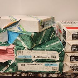 10pk Colored Printing Paper For Posters, Banners, Projects