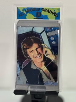 1996 STAR WARS FINEST #7 HAN SOLO VINTAGE AWG Graded 10 in Mint Condition!