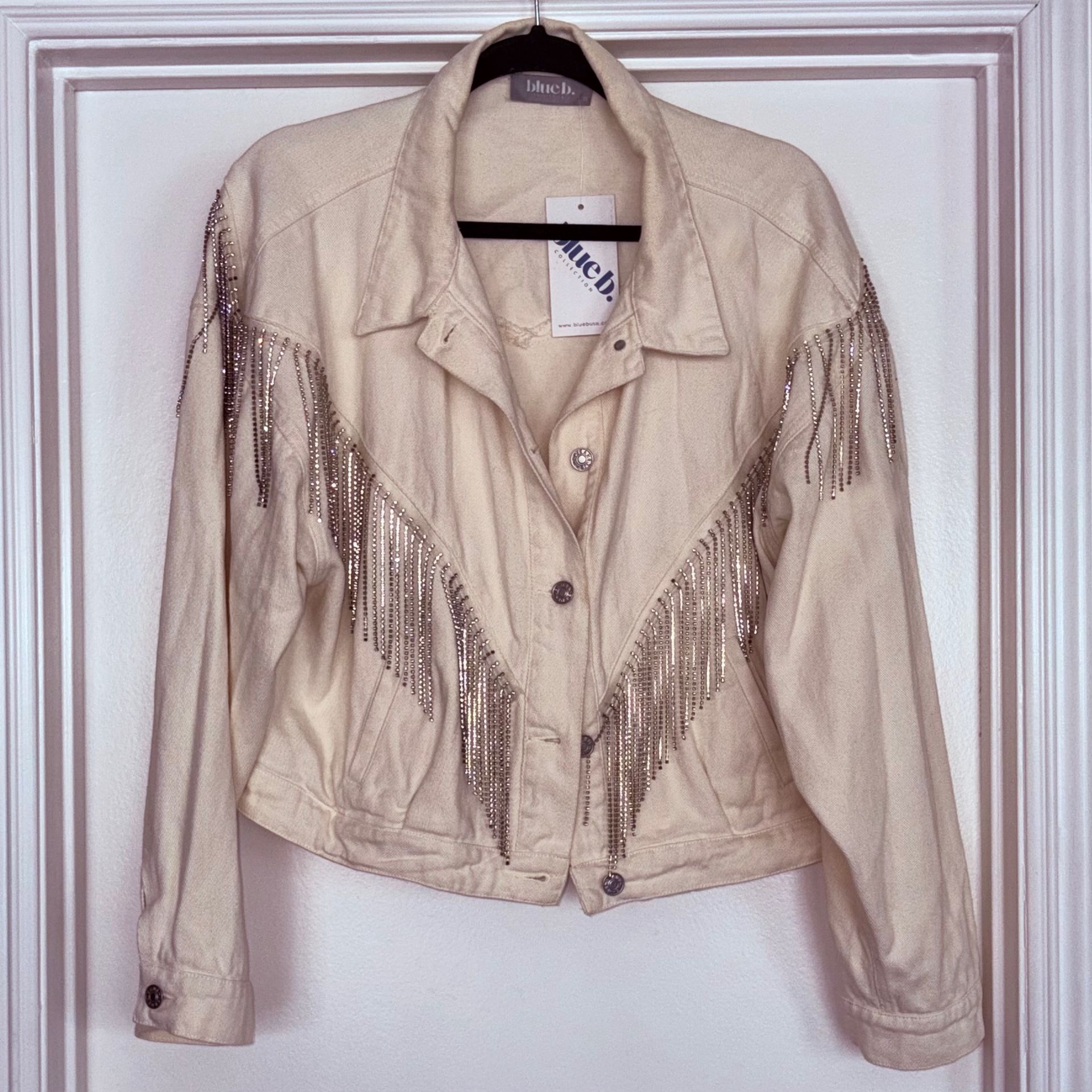 Jacket - Off White Size 2X