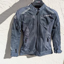 Women's Mesh Motorcycle Jacket And Gloves