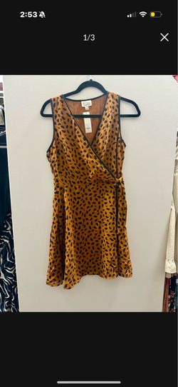 NWT cheetah dress