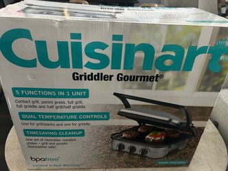 Brand new Cuisinart griddler gourmet