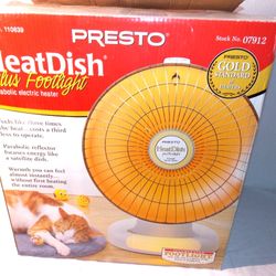 Presto Heater With Light post 