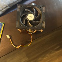 Cool Master AMD CPU cooling fan and heatsink