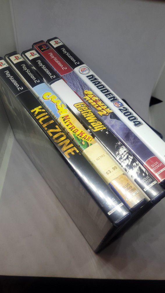 Lot Of 5 PS2 Games