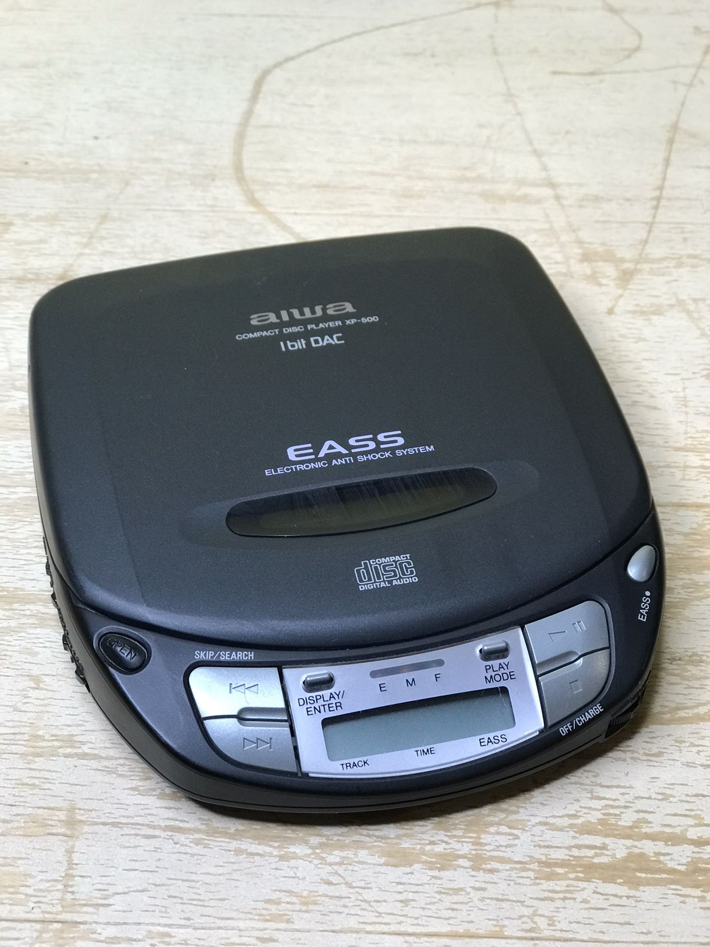 Vtg 1995 Aiwa CD Player EASS Anti Shock System