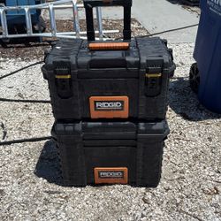 RIDGID Pro Gear Rolling Tool Box Set – 2 Piece