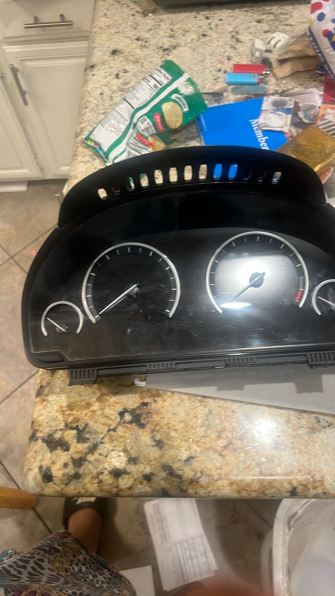 2015 BMW Dash Cluster Radio