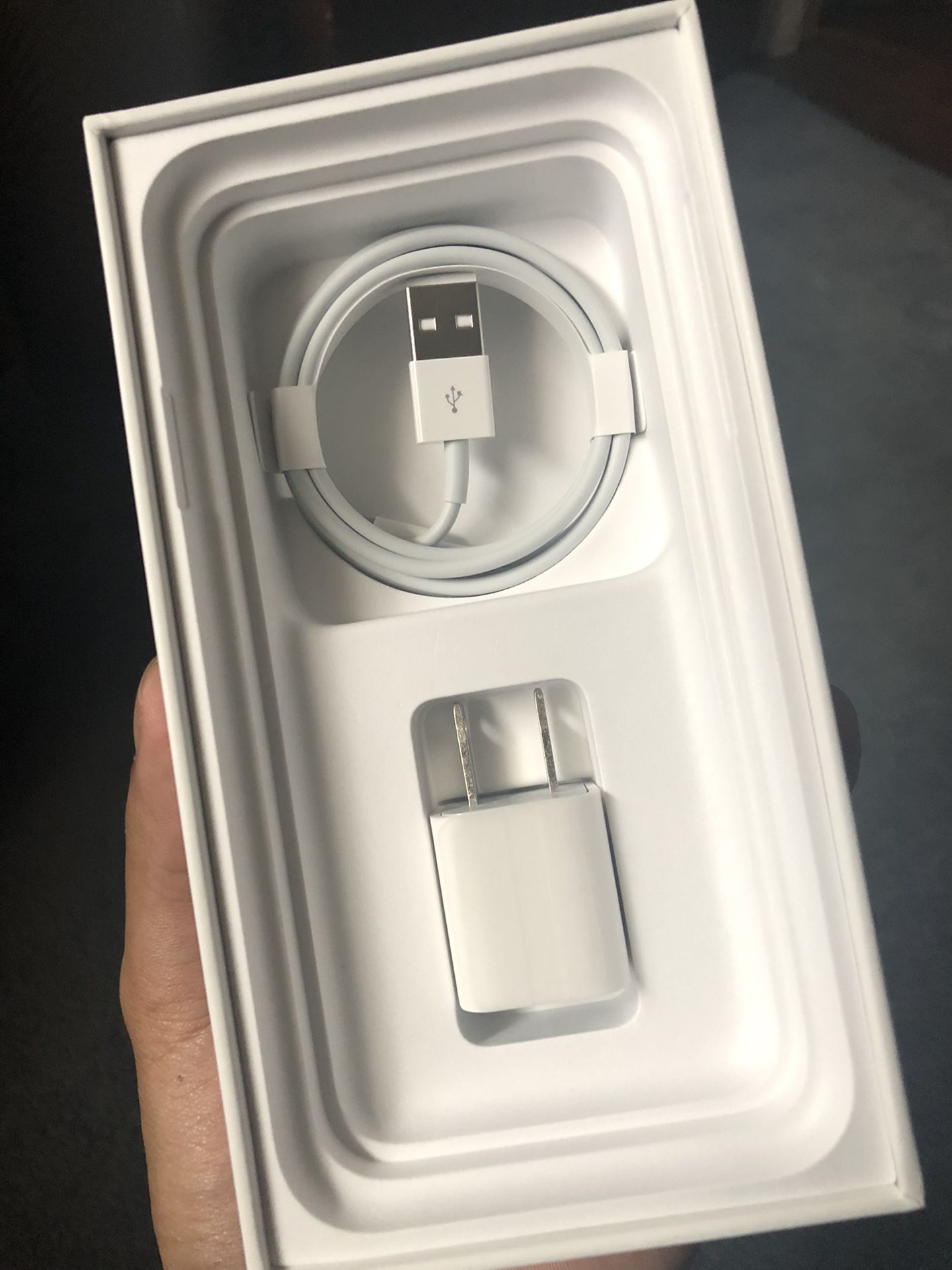 APPLE Charger(usb lighting cable and adapter)