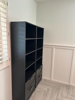 IKEA Black Shelves
