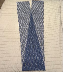 24 Navy Blue Lace Table Runners – Wedding & Event Decor