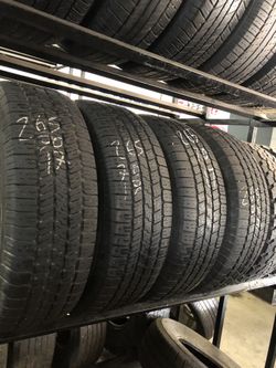 265/70/17 used tires 265-70-17 llantas usadas