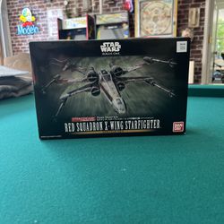Bandai Star Wars Rogue One X-Wing Red Squadron 1/72 & 1/144 Model Kit (Open box)