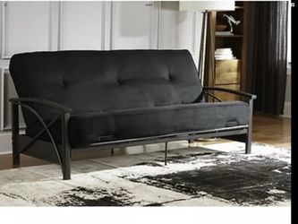 Futon mattress full size. 8 inches. It’s new in box. Only mattress.