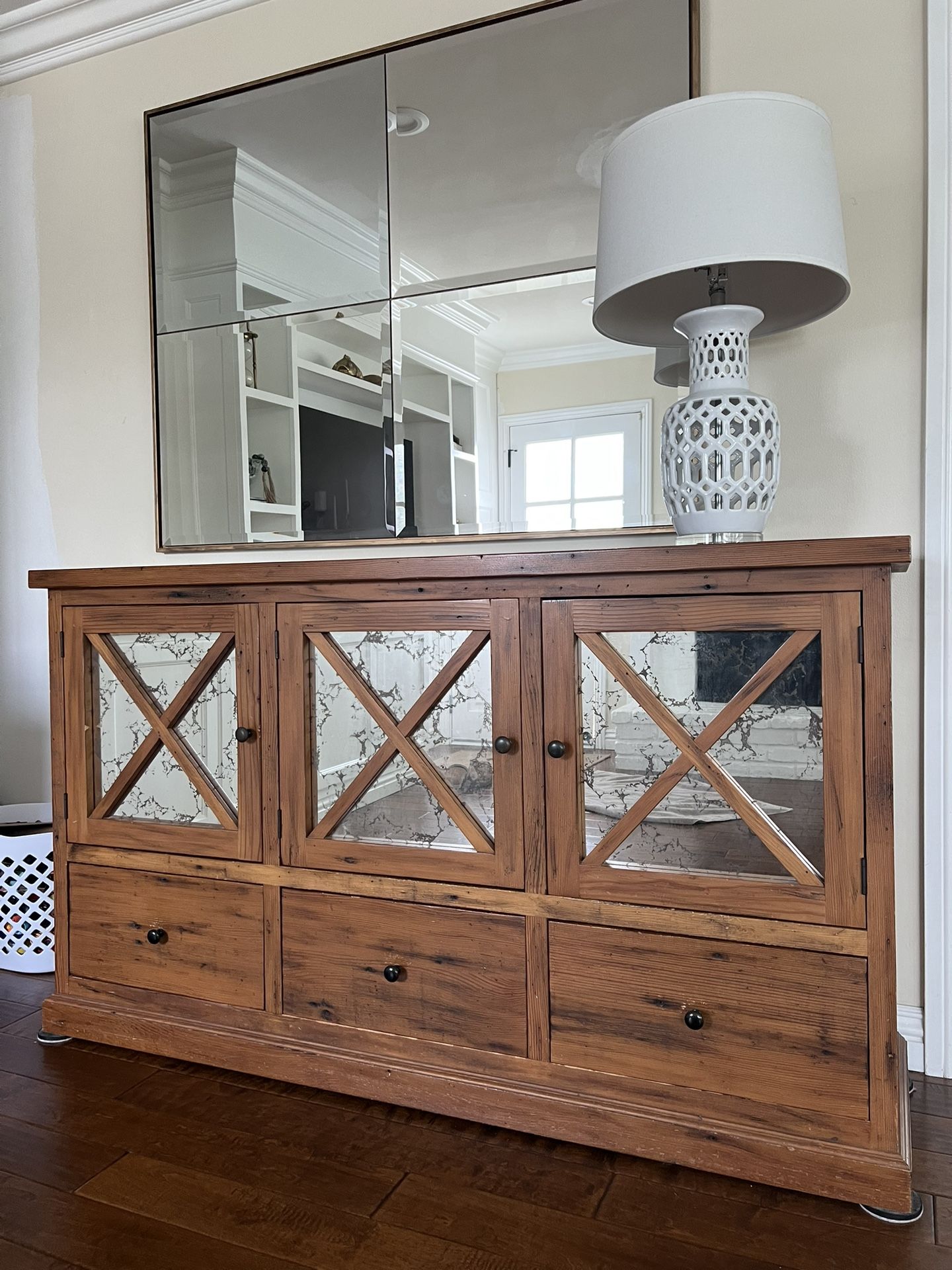 Reclaimed Wood Cabinet 