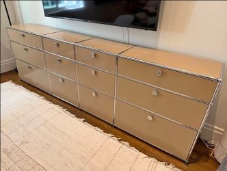 USM Haller Dresser Unit in Beige