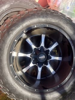 Moto Metal Rims And Tire