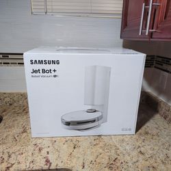 Robot Vacuum SAMSUNG Jet Bot+ Cleaner with Clean Station, Automatic Emptying, 5-Layer Filtering, LIDAR Technology, Self-Emptying, Smart Mapping, Wi-Fi