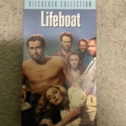 Lifeboat – Hitchcock Collection VHS – Vintage Suspense Classic