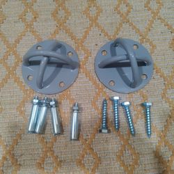 Heavy Duty Wall Or Ceiling Mount. 2 Count