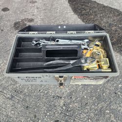 Tool Box With Assorted Tools 